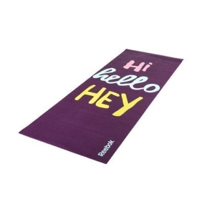 Мат для йоги Reebok Crosses 173 x 61 см Фиолетовый (RAYG-11030HH)
