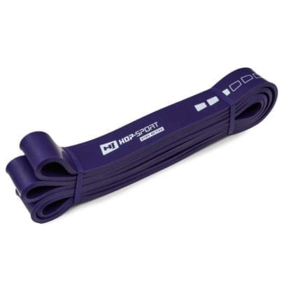 Резиновая лента для фитнеса фиолетовая 16-39 кг (HS-L032RR)