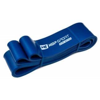 Резиновая лента для фитнеса синяя 28-80 кг (HS-L064RR)