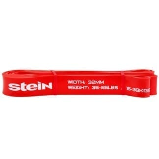 Резиновая лента для фитнеса красная Stein 32мм (LKC-941-32)
