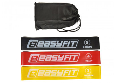 Резинки для фитнеса EasyFit набор 3 шт