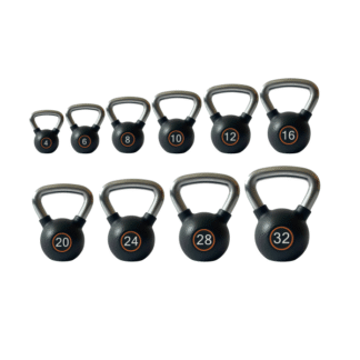 Гиря чугунная обрезиненная Generation Fitness FF51F3