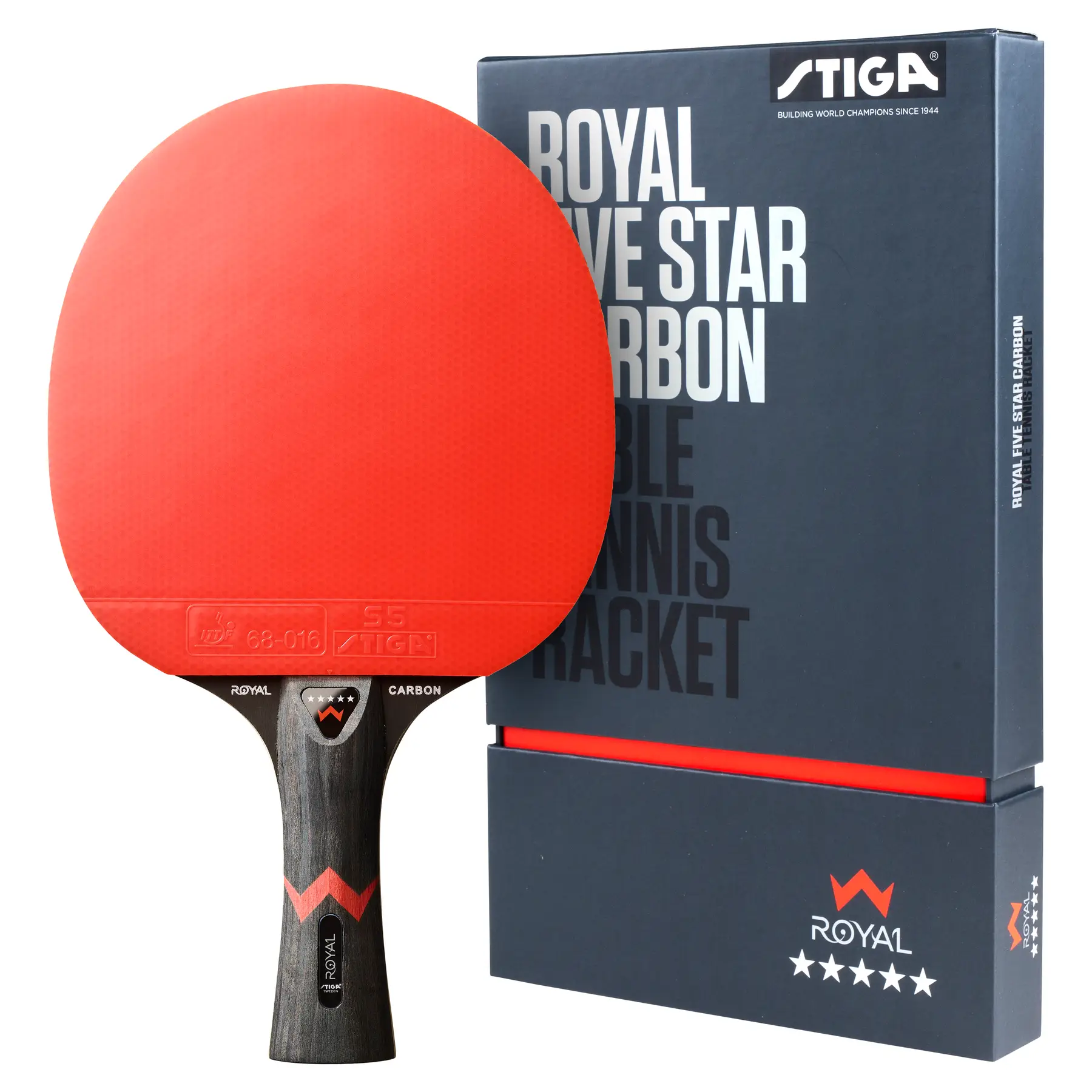 Ракетка для настольного тенниса Stiga Royal Carbon 5 Star FL