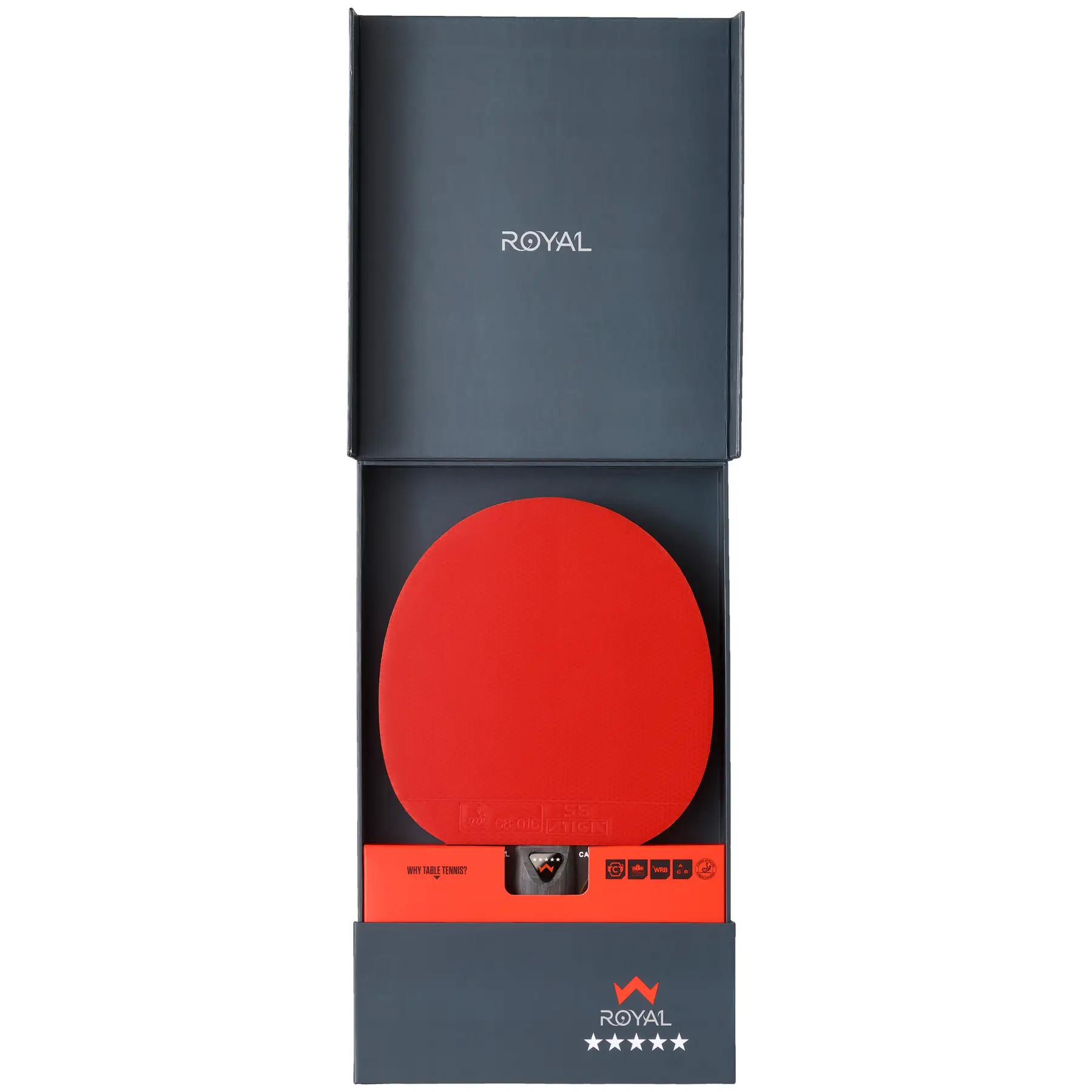 Ракетка для настольного тенниса Stiga Royal Carbon 5 Star FL - Image 4