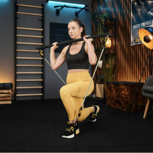 Палка гимнастическая с эспандерами 14-74 кг TX-023TS - Image 2