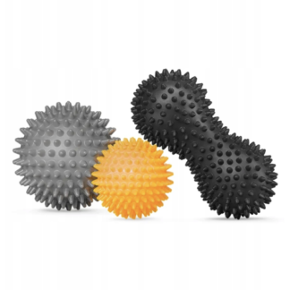 Набор массажеров 3в1 для йоги и фитнеса PVC TX-003MS