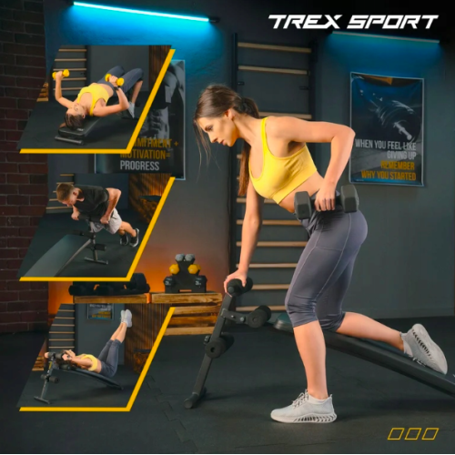 Скамья тренировочная TX-050B Черный - Image 6