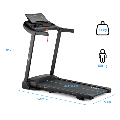 Беговая дорожка Gymtek XT580 - Image 8