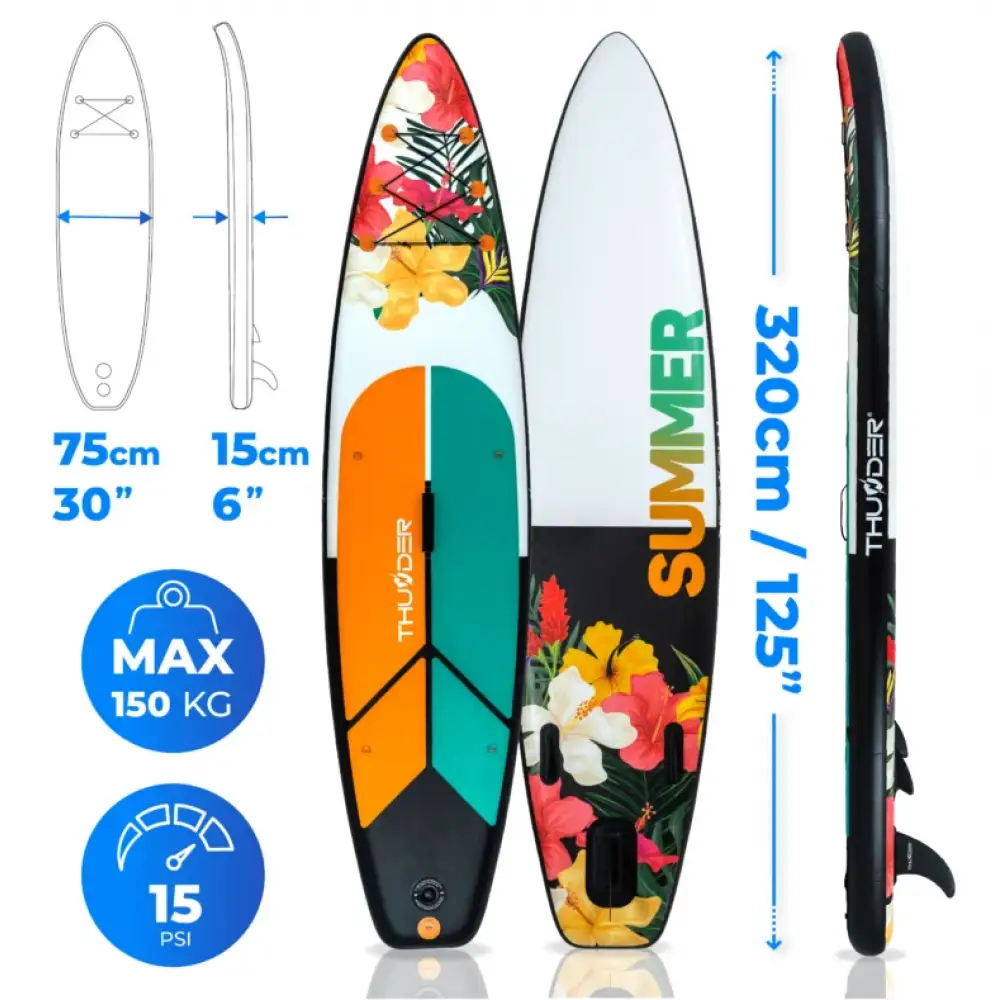Надувная доска SUP (Сапборд) THUNDER 320 - Image 3