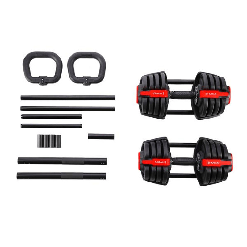 Гантели 3в1 20 кг HMS SGR18 PRO SET - Image 9