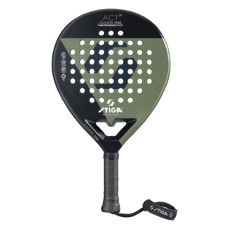 Ракетка для падел тенниса Stiga Racket ACT Black/Olive Green