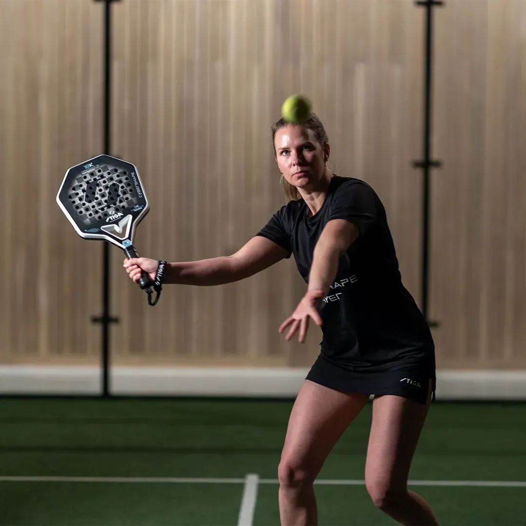 Ракетка для падел тенниса Stiga Racket Cybershape 18K - Image 7