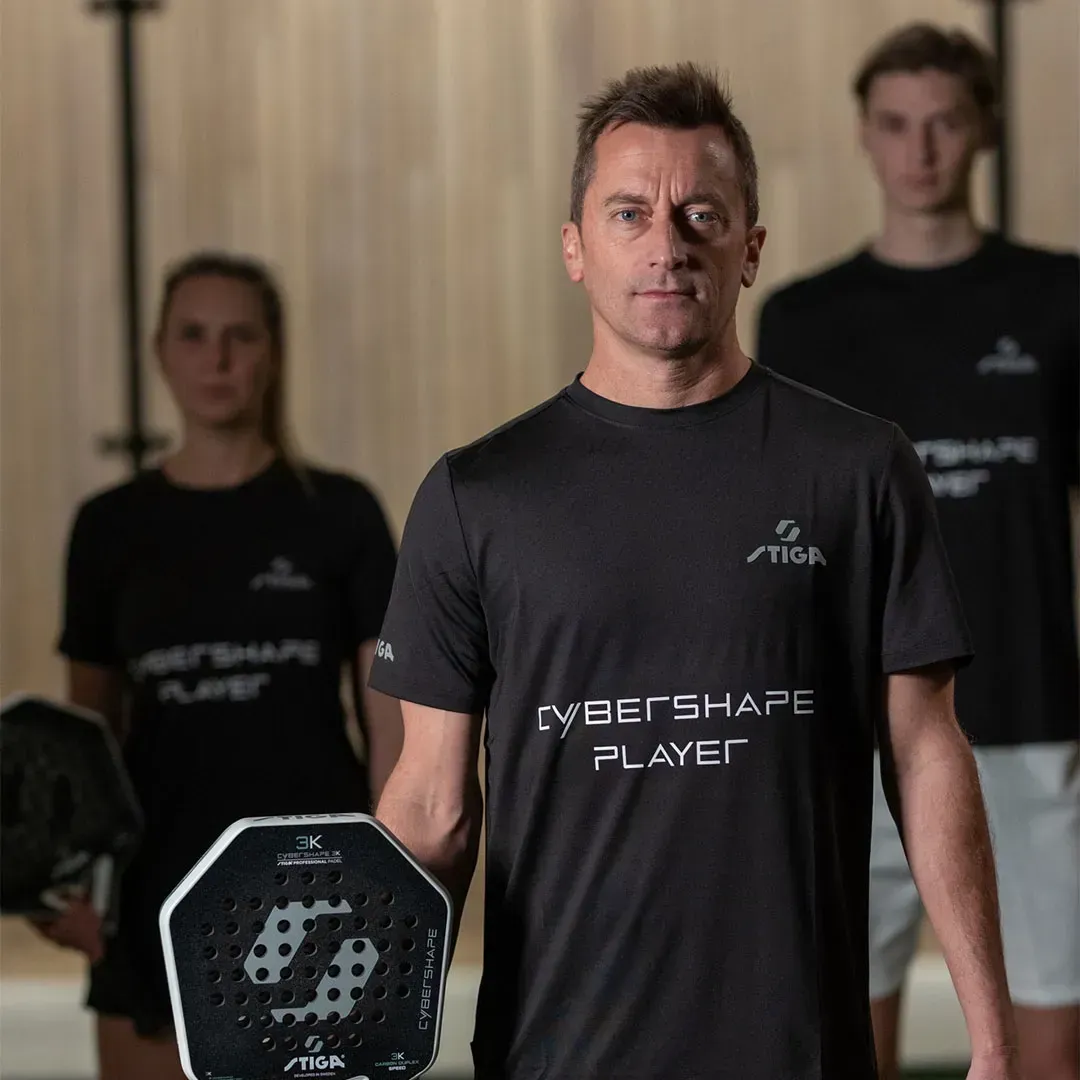 Ракетка для падел тенниса Stiga Racket Cybershape 18K - Image 8