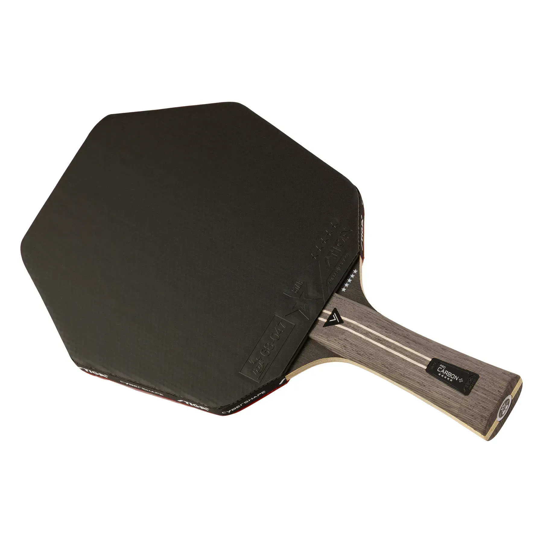 Ракетка для настольного тенниса Stiga Pro Carbon Plus Cybershape 5 Star FL - Image 3