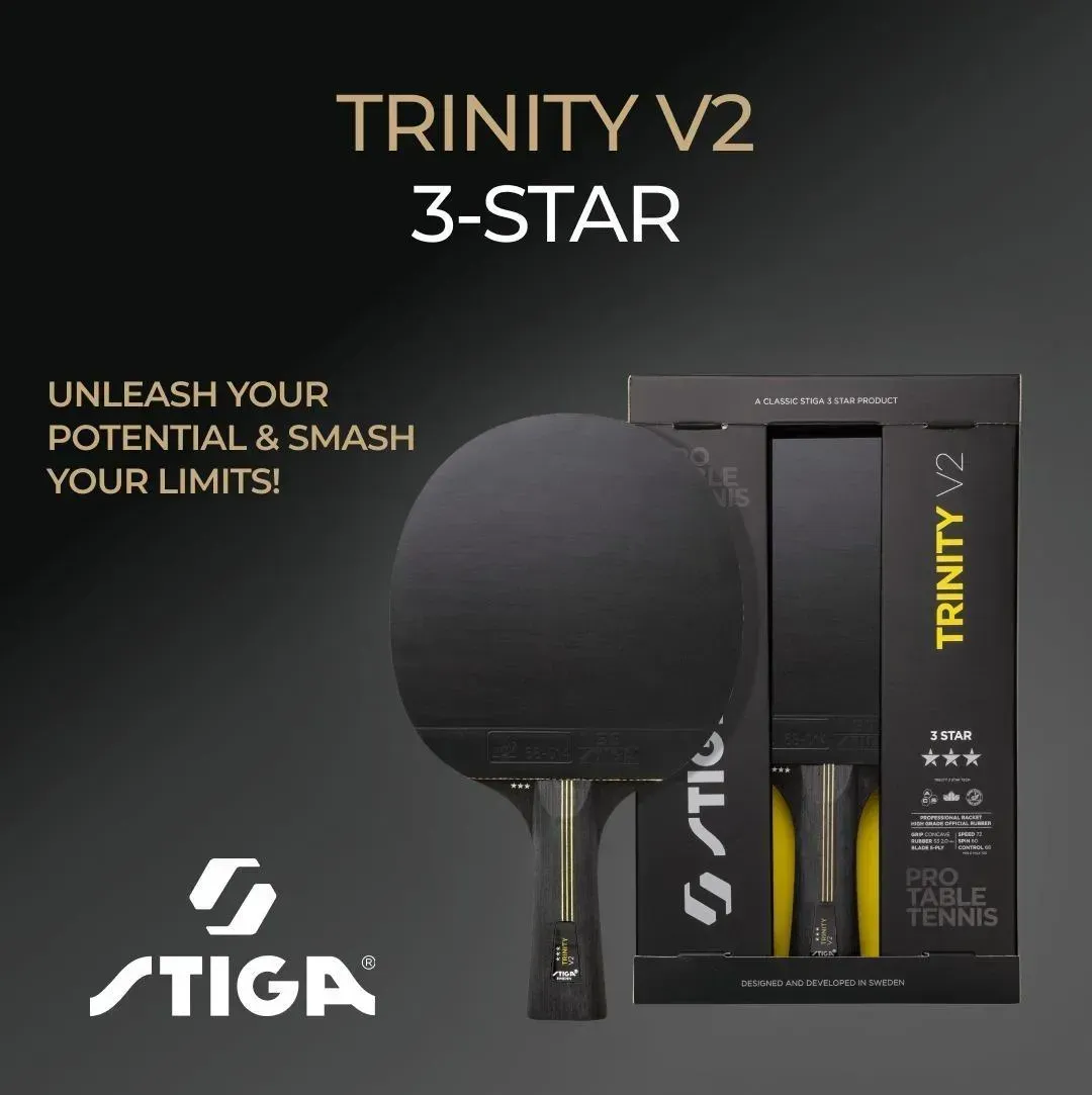 Ракетка для настольного тенниса Stiga Trinity V2 3 Star FL - Image 7