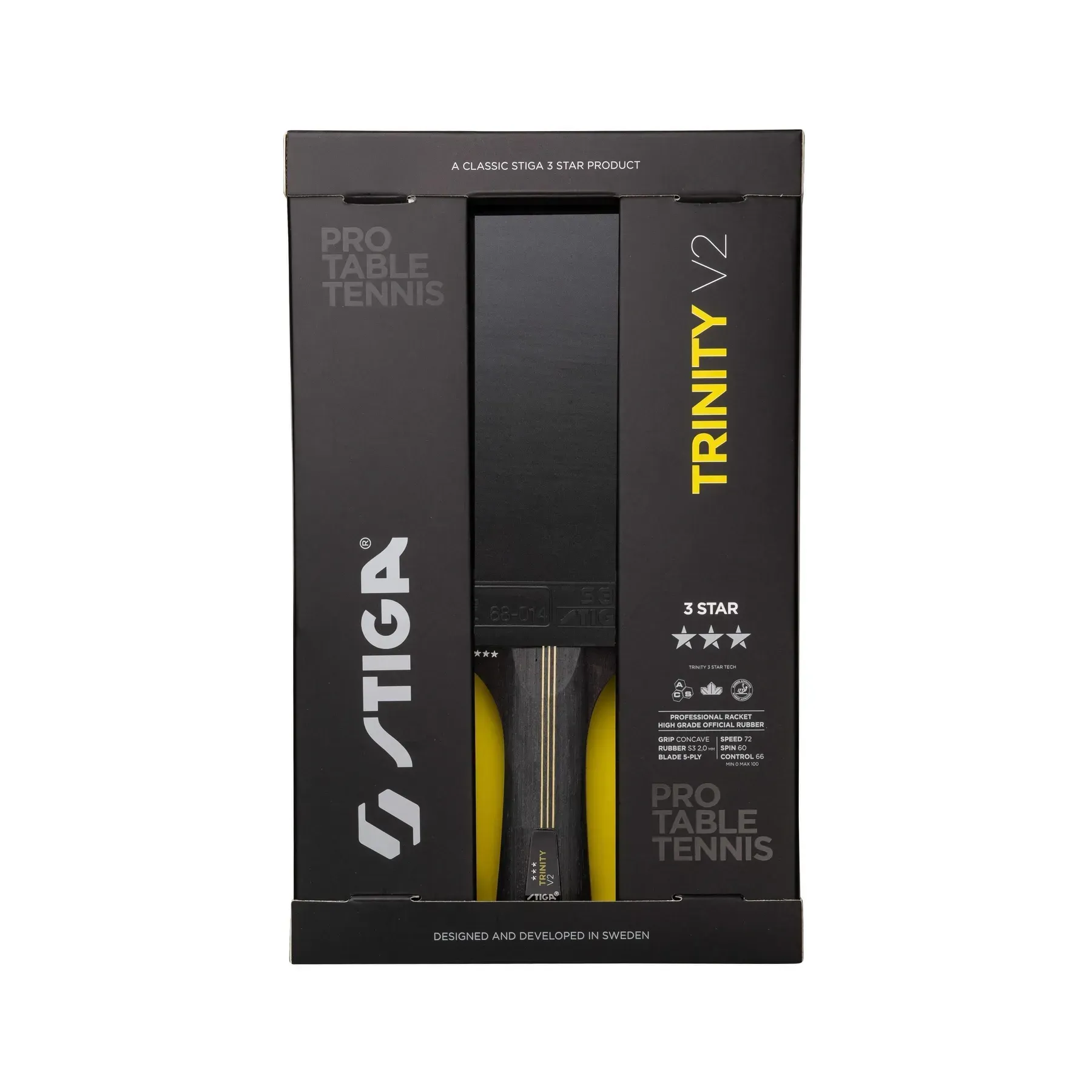 Ракетка для настольного тенниса Stiga Trinity V2 3 Star FL - Image 6