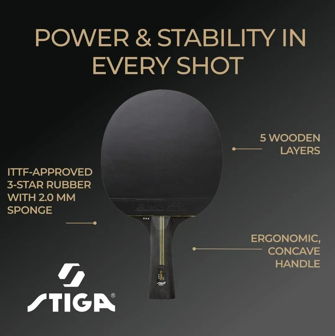 Ракетка для настольного тенниса Stiga Trinity V2 3 Star FL - Image 9