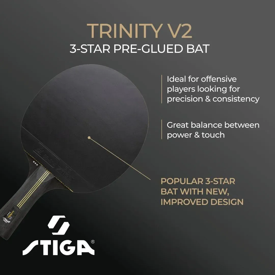 Ракетка для настольного тенниса Stiga Trinity V2 3 Star FL - Image 10