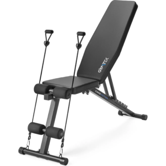 Скамья тренировочная Gymtek XL400 с эспандерами