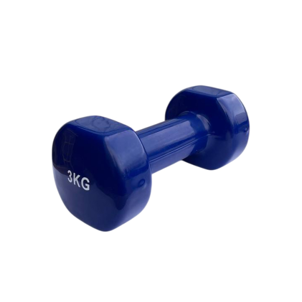 Гантели для фитнеса Generation Fintess FF51D3B с виниловым покрытием